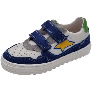 Image de Naturino HESS 3 VL. Suede/Calf Azure-White-Green, Chausson pour Nourrisson Enfants et Adolescents, Azzurro,