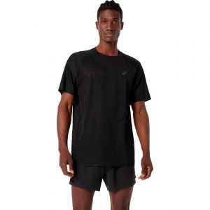 Asics Metarun Maillot de course Hommes-noir, Taille M