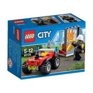 Lego 60105 - City : Le 4x4 des pompiers