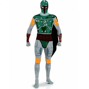 Déguisement adulte seconde peau Boba Fett- Star Wars