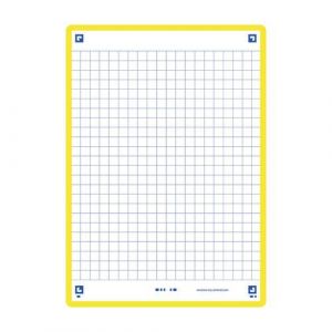 Oxford Paquet de 32 Fiches Bristol revision 2.0 Non Perforées 105x148 mm A6 Q5/5 jaune