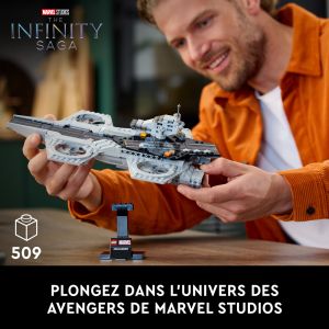Lego L'h&eacute;liporteur des Avengers