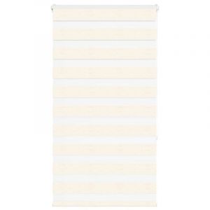 VidaXL Store Z&egrave;bre Beige Marbr&eacute; Largeur Du Tissu 65,9 Cm Polyester
