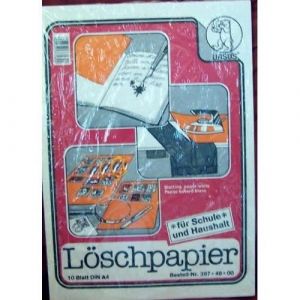 Ursus Papier buvard, format A4, 135 g/m2, blanc