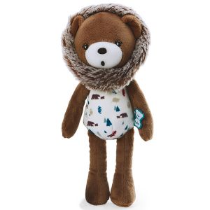 Kaloo Peluche pantin Gaston l'ourson Filoo, 27 cm brun