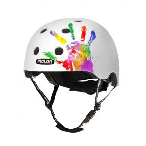 Melon Casque enfant Urban Active Story Camouflage Rose