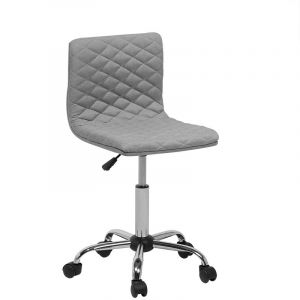 Image de Beliani Chaise de bureau grise ORLANDO