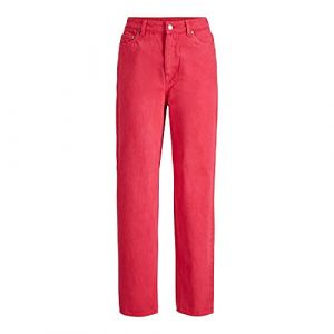 Jack & Jones Jjxx Jxlisbon Mom Hw Jeans AKM Noos, Rose Clair, 28W x 30L Femme