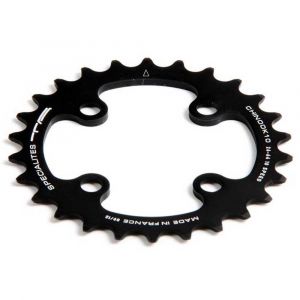 Plateau vtt 4bra double 26dts d 64 interieur chinook noir alu ta pour shimano sram race face fsa 9 10 11v