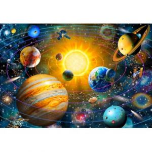 Bluebird Puzzle Ringed Solar System