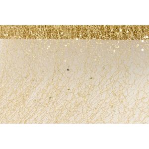 Ruedelafete Ruban de table Glitter 10cm, Or
