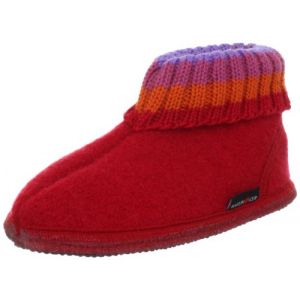 Haflinger 631051 85 Paul, Chaussons fille - Rouge (Rouge-V.1), 24 EU