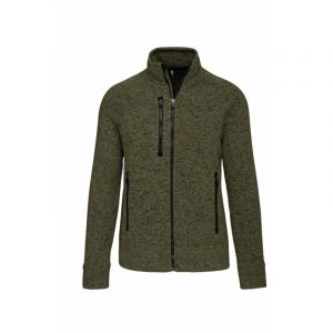 Kariban Veste zippée chinée FEMME Kaki XXL