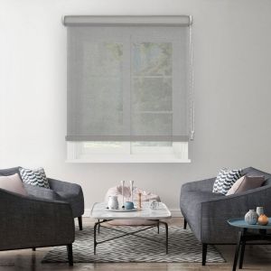 Madeco Store enrouleur voile mesh h190cm - Gris - L64 x H190cm