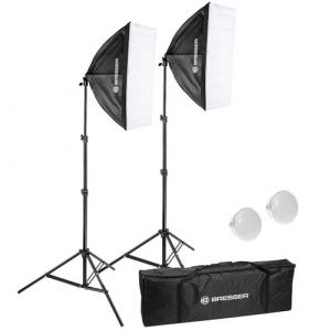 Bresser Kit d'éclairage lumière du jour LED 50W BR-225B