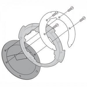 Givi Bride métallique pour fixation Tanklock Kawasaki Ninja 300 13-14