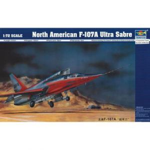 Image de Trumpeter 1:72 - NORTH AMERICAN F-107A ULTRA SA…