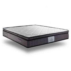 Matelas Céleste by Sampur 180x200 | Mémoire de Forme & Ressorts Ensachés | Épaisseur 28 cm | Surmatelas Amovible | Haut de Gamme