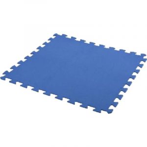 Carreaux de base de piscine - mousse bleue - 50 x 50 cm - 18 pièces - 4,5m²