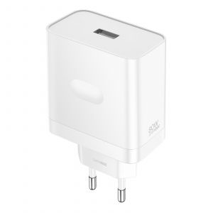 OnePlus Chargeur Secteur USB-A 80W Ultra-Rapide SuperVOOC Compact Blanc