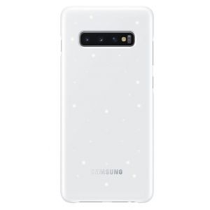 Samsung Coque S10+ affichage LED blanc