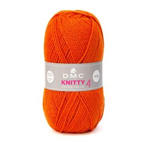 Dmc Fil &agrave; tricoter Knitty 4 100 g Potiron n&deg;647