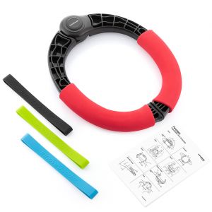 Image de Innova Goods Appareil de musculation pour bras réglable avec résistance et guide d'exercices forcearc multicolore