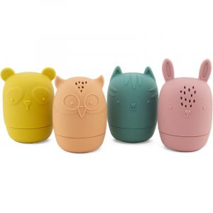Ulysse Couleurs d'Enfance Jouets Bain Silicone Animaux Aspergeurs