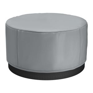 VEVOR Housse de Protection pour Spa extérieur, φ200 x 85 cm, Couverture Ronde Spa, résistante aux intempéries et à l'eau, Tissu Oxford 420D Ultra-résistant et résistance à la déchirure 950N, Gris