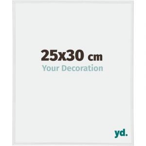 Image de Your Decoration - 25x30 cm - Cadres Photos en Plastique Avec Verre Plexiglas - Excellente Qualit&eacute; -Blanc Brillant - Cadre Decoration Murale - Annecy.