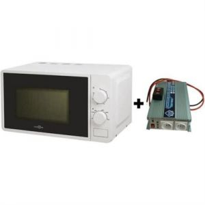 Pack Con isseur de Tension 24 220V 1200W avec Télécommande Microonde Hign One 220V 20L 70