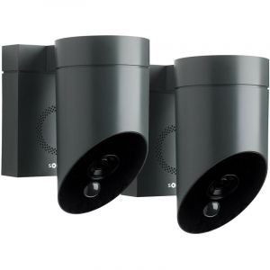 Somfy 2 Outdoor Camera grises 2 - Caméras de surveillance extérieures sans fil