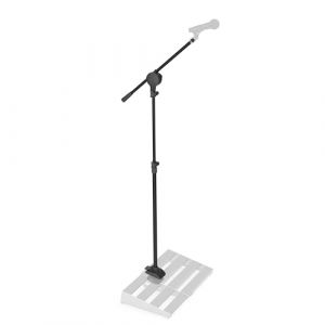 D'Addario Pied de micro pour pédalier XPND - Accessoires pour pédalier de guitare - Compatible avec XPND 2 et la plupart des pédaliers équipés de rails avec 2 rangées de pédales
