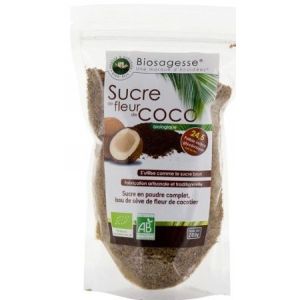 Ecoidées Sucre de sève de fleur de cocotier en poudre bio - 200 gr