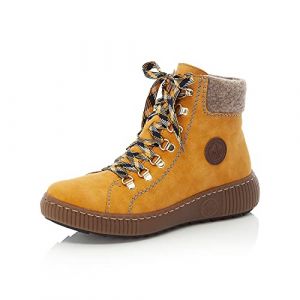 Rieker Bottines à lacets cognac / pueblo - Couleur Cognac / Pueblo - Taille 37