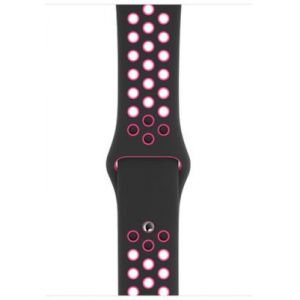 Apple Bracelet 44mm Sport Nike noir/rose explosif