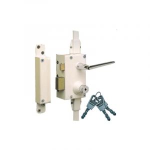 Mécanisme 3 points vertical fouillot sans bille blanc droite - BRICARD - 1101001