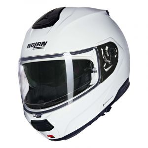 Nolan Casque modulable N100-6 Classico 305 blanc metal brillant- XS