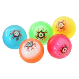 Ruedelafete Balle rebondissante lumineuse Oeil coloré 4,5 cm (x1)