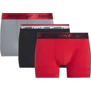 Nike Boxer Trunk rouge noir gris 3 unités - M