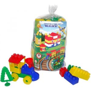 Wader Jeu de construction Builder - 44 pi&egrave;ces - Plastique - Enfant