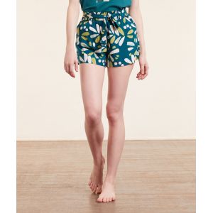 Image de ETAM Short de pyjama imprimé - Elga - M - Vert - Femme - Taille M