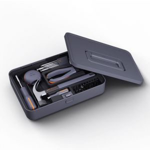 Caisse à outil compacte noire 26 pièces