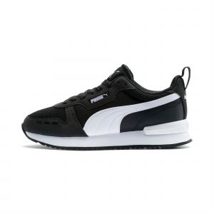 Puma Chaussure Basket R78 Youth pour Enfant, Noir/Blanc, Taille 38, Chaussures