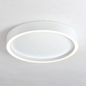 Bopp Aura plafonnier LED Ø 40 cm blanc/blanc