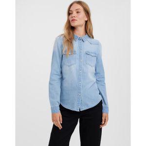 Vero Moda Chemise en jean Light Blue - Taille L;M;S;XL;XS