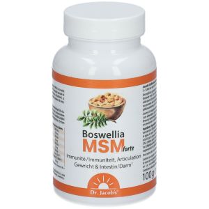 NATURAMedicatrix Dr. Jacob's Boswellia MSM forte Weihrauch Curcumin Quercetin Granatapfel OPC