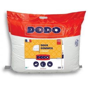 Dodo Couette Temp&eacute;r&eacute;e 300 G/M&sup2; - Doux Sommeil - 240 X 260 Cm - Blanc