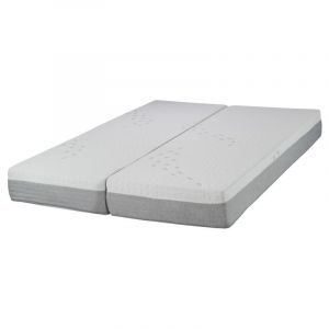 Image de Ebac Matelas mémoire de forme 80+80x200 Sand Literie