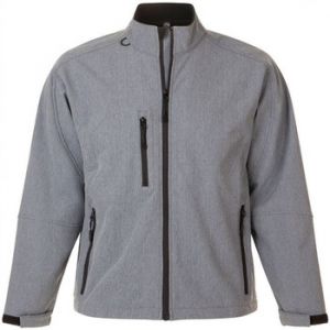 SOLS - Veste softshell RELAX - Homme (2XL) (Gris chiné) - UTPC347